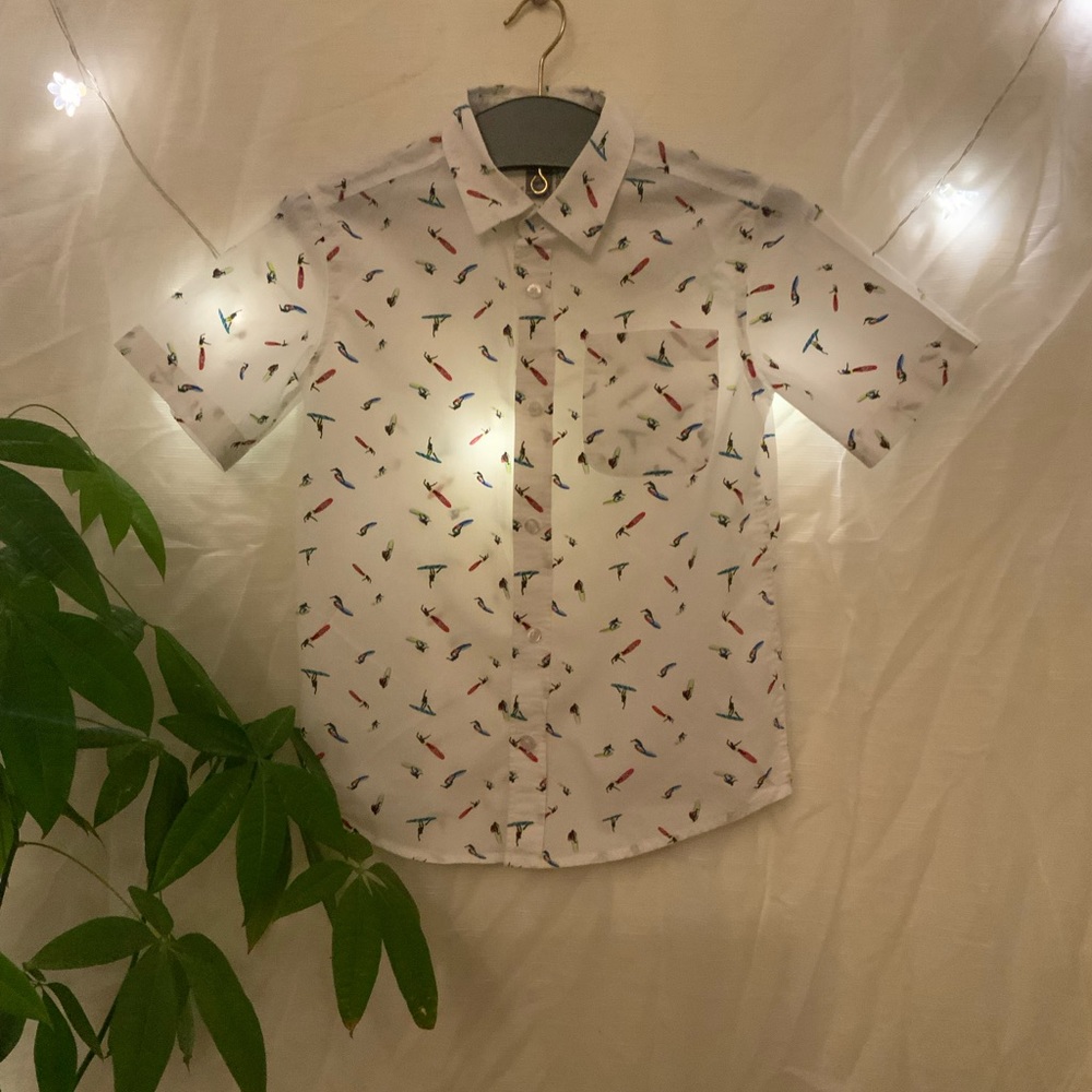 Collard surfer Old Navy Shirt